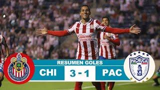 Chivas vs Pachuca 3-1 Resumen Goles Amistoso 2021