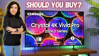 Samsung Crystal 4K Vivid Pro TV 2024 D Series | Unboxing & Review