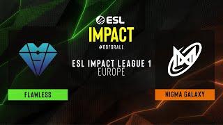 Nigma Galaxy vs Flawless - Map 2 [Ancient] - ESL Impact League S1 - Group A - EU