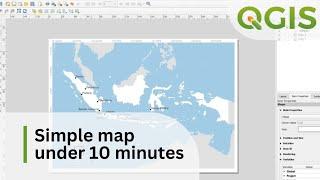 QGIS map design & layout under 10 minutes