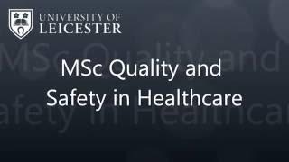 COURSE OVERVIEW | Quality and Safety in Healthcare