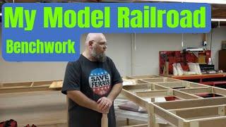 My Model Railroad - Benchwork