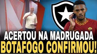 MINHA NOSSA!!! EXPLODIU AGORA! FECHOU COM FOGÃO! NOTÍCIAS DO BOTAFOGO