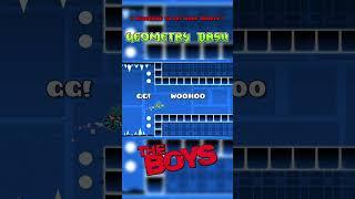 Geometry Dash The Boys #geometrydash #theboys #shorts