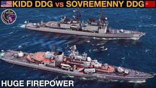 Sea Power | Four Kidd Destroyers vs Four Sovremenny Destroyers (Naval Battle 146)