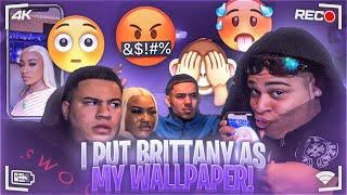 HAVING BRITTANY AS MY WALLPAPER PRANK ON NICK *MUST WATCH*