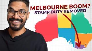 Stamp Duty Removal In Victoria! | Melbourne Property Boom?