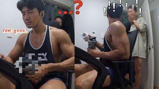 Gay couple prank, I got caught doing 'it' alone by my boyfriend!!?  feat.Protein shaker