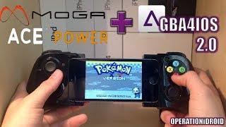 GBA4iOS 2.0: Moga Ace Power iOS controller Gameplay/Review