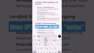 Auf die Prüfung vorbereiten mit ChatGPT: Lehrbuch zusammenfassen #prüfungsvorbereitung