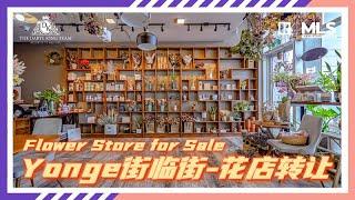 多伦多网红花店 | 2022 情人节最美的礼物 | Yonge 临街最美花店转让