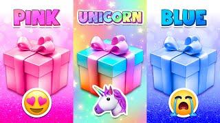 Choose Your Gift!  Pink, Unicorn or Blue  How Lucky Are You?  Quiz Time