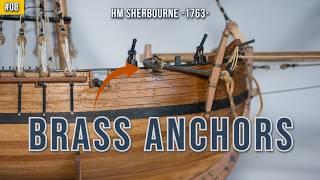 How to build BRASS ANCHORS from scratch - Ship Modeling