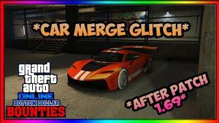 GTA 5 SOLO CAR MERGE GLITCH! AFTER PATCH 1.69! GTA 5 MAKE RARE CARS ON F1/BENNY'S MERGE GLITCH!