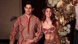 Kiara Advani and Sidharth Malhotra Visuals @ Manish Malhotra Diwali Party 2024 | Manastars