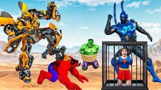 Recuse TEAM RED HULK Vs TEAM SPIDERMAN, JOKER: Who Is The King Of Super Heroes ? | LIVE STORY ACTION