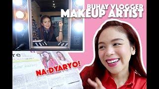 BUHAY VLOGGER AT MAKEUP ARTIST! PLUS NA-DYARYO SI INDAY! - candyloveart