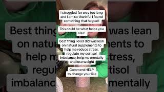 Boost Weight Loss & Manage Cortisol Naturally #naturalsupplements