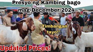 November 22, 2024 Presyo ng Kambing sa Padre Garcia Batangas Livestock Auction