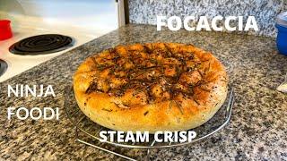 Ninja Foodi Smart Lid - Steam Crisp Focaccia - Rosemary & Thyme - So Good!