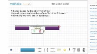 Part-whole Bar Model – Division