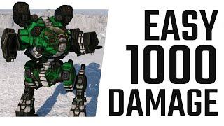 Easy 1000 Damage - Mad Cat 2 SRM Build - Mechwarrior Online The Daily Dose #867