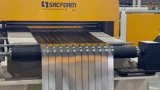 SACFORM Coil Slitting Line  (1600 mm W x 2 mm T x 25 Ton)