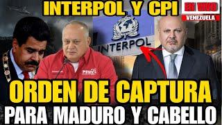 EN VIVO ORDEN DE CAPTURA CONTRA NICOLAS MADURO, INTERPOL Y CPI SIN EXCUSAS, VENEZUELA HOY