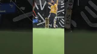 Six on the first ball of over #six #boundaries #hit