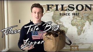 Filson Tote Bag w/Zipper - The Perfect Everyday Bag for Today? Wax and Tartans