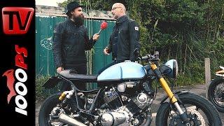 2200 km auf Yamaha XV Café Racer | Thomas am Wheels & Waves 2016