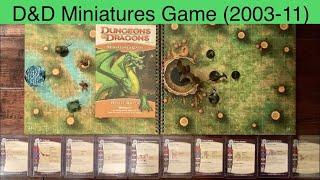 Accessible Skirmish Game! Dungeons and Dragons Miniatures Game (2003) How to Play with Gameplay