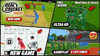 Real Cricket: Swipe - PlayStore {New Cricket Game} Full Review | Gameplay, Tournament, Features!