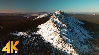 4K Drone Footage - URAL, Flying over the Ancient Mountains - 5 HOURS