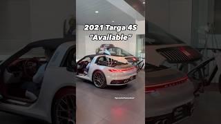 2021 Targa 4S with “Manual” & exclusive manufacture interior! #targa4s #911targa #savethemanuals