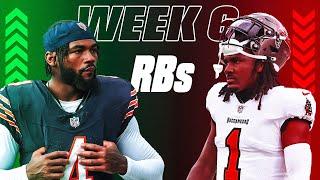 Start 'Em, Sit 'Em Running Backs for Week 6 | Fantasy Dirt