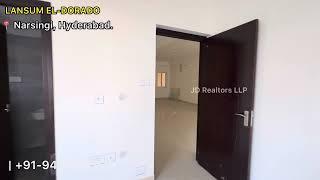 2180 SFT 3BHK FOR SALE IN HYDERABAD | LANSUM ELDORADO IN NARSINGI