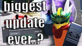 This Update Might Be The Biggest EVER... | The Strongest Battlegrounds |