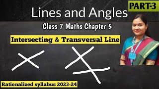 Lines and Angles Class 7 Explanation in Hindi | Part 3 | New Syllabus 2023 CBSE