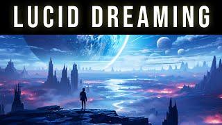 Explore The Dream Universe While You Sleep | Lucid Dreaming Binaural Beats Black Screen Sleep Music