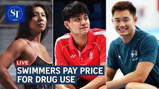 Amanda Lim, Joseph Schooling and Teong Tzen Wei warned by SportSG over drug use