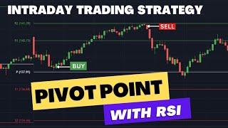 Pivot Point with RSI Divergence || The Best Intraday Trading Strategy | 100% Accuracy