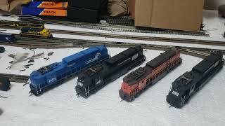 VD133: My HO scale bachmann E33's!