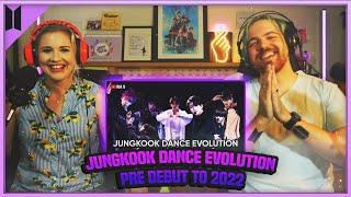 PRODUCERS REACT [ARCHIVE] - BTS Jungkook Dance Evolution Pre Debut to 2022 Reaction