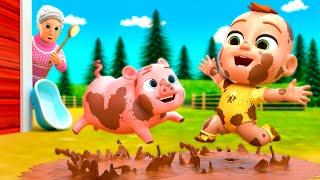 Bath Song | Farm Edition | Newborn Baby Songs & Nursery Rhymes