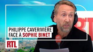 Philippe Caverivière face à Sophie Binet