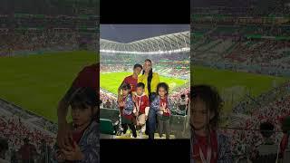 Georgina Rodriguez and Cristiano Ronaldo️ shorts family ronaldo georginarodriguez #footballteam