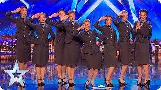 Wartime choir The D-Day Darlings DAZZLE the Judges! | Auditions | BGT 2018