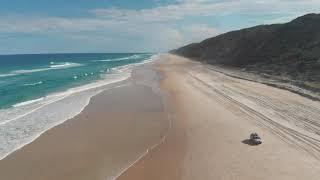 [Australia By drone] Fraser Island beach - Queensland