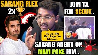 Sarang Very Angry on Mavi Poke HimSarang FLEX 2x on Mavi•Join TX 4 Sc0ut